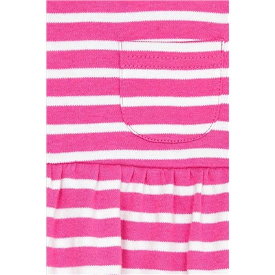 JoJo Maman Bébé Classic Stripe Jersey Dress