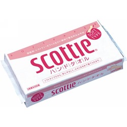 Scottie Полотенца бумажные для кухни Crecia "Scottie" двухслойные 100 шт. / 60