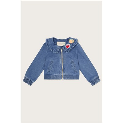 Monsoon Monsoon Denim Bomber Jacket