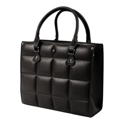 Женская кожаная сумка 92360 BLACK
