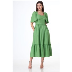 Платье ANELLI 1058 зеленые тона