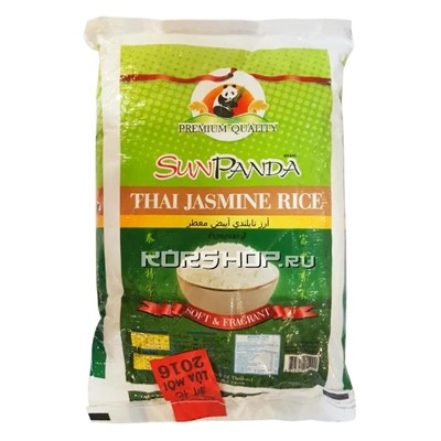 Тайский рис Жасмин Sun Panda, Таиланд, 5 кг Акция