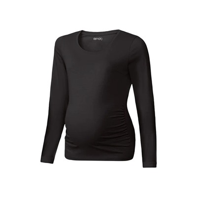 esmara® Damen Umstands-Langarmshirt, hoher Baumwollanteil