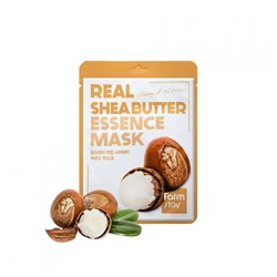 FarmStay Real Essence Mask Shea Butter Маска-салфетка МАСЛО ШИ, 23мл