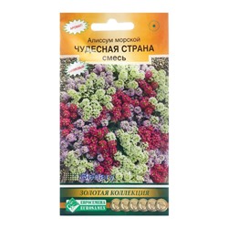 Семена цветов  Алиссум морской "Чудесная Страна" драже, 10 шт