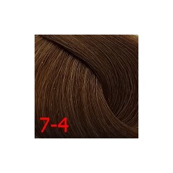 ДТ 7-4 стойкая крем-краска для волос Средний русый бежевый 60мл