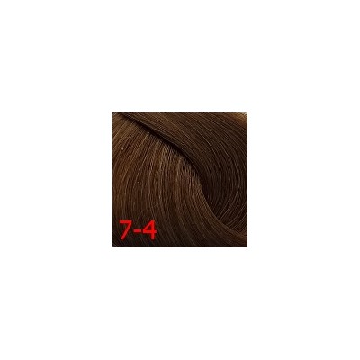 ДТ 7-4 стойкая крем-краска для волос Средний русый бежевый 60мл