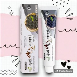 OUR HERB STORY. Зубная паста с бамбуковым углём CHARCOAL Toothpaste 120 гр