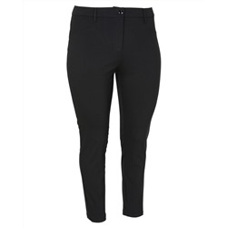 Schwarze Bengalinhose Skinny-fit