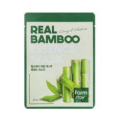 Маска для лица Farm Stay с экстрактом бамбука - Real Bamboo Essence Mask