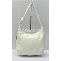 033-2 white сумка Wifeore натуральная кожа 23х11х35