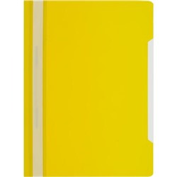 Папка-скоросшиватель A4 Attache Economy 100/120, желтый, 10шт/уп