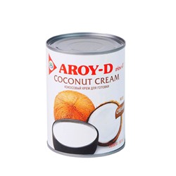 Кокосовые сливки "AROY-D" 85%, 560 мл, ж/б