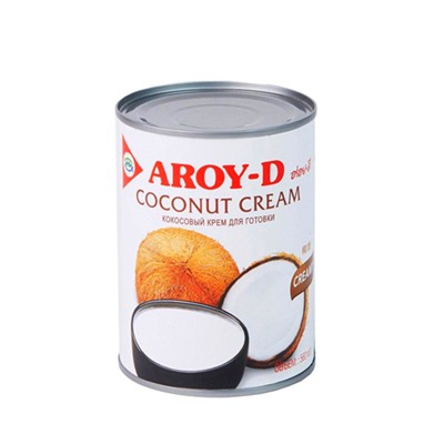 Кокосовые сливки "AROY-D" 85%, 560 мл, ж/б