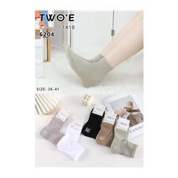 Женские носки TWO`E 6204