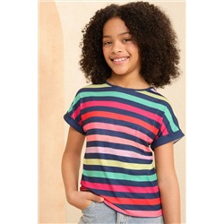 Love & Roses Crew Neck Jersey T-Shirt (5-16yrs)