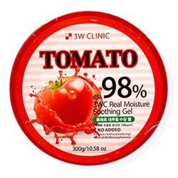 3W Clinic Многофункциональный гель с экстрактом томата / Tomato Moisture Soothing Gel, 300 мл