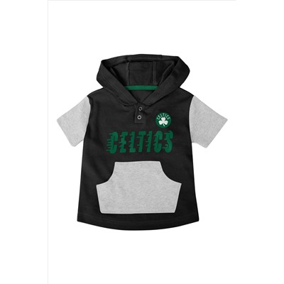 Fanatics Green NBA Boston Celtics Bank Shot Creeper Short & T-Shirt Set