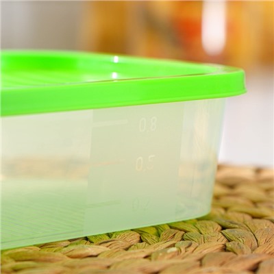 Набор пищевых контейнеров «BioFresh», 3 шт: 1 л, 1,6 л, 2,3 л, цвет микс