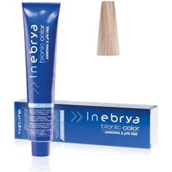 INEBRYA BIONIC COLOR Крем-краска для волос безамм 1/10 Blue Black Иссиня-черная 100мл