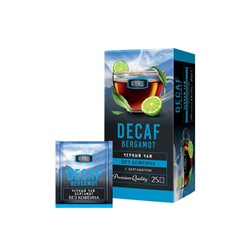 «ETRE», чай черный Decaf Bergamot, 25 пакетиков, 45 г