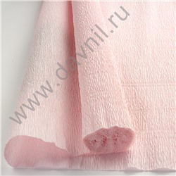 Бумага гофрированная 140 гр/м2 50 см*2,5 м розовая 46