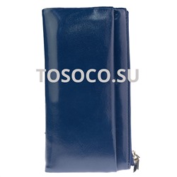 k-1013-9 blue кошелек женский экокожа 9х19х2