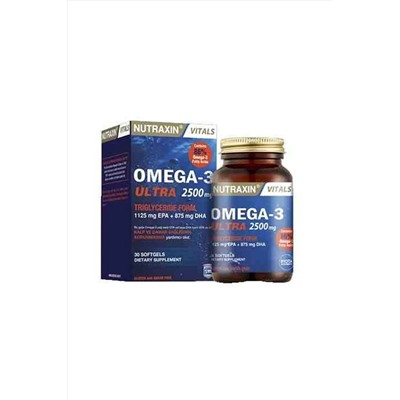 Nutraxin Ultra Omega 3 2500 Mg 30 Softej NUT2821