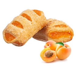 Печенье слоеное Штрудель со вкусом абрикоса, Выбор Лакомки, 1 кг.