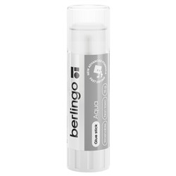 Клей-карандаш Berlingo "Aqua" прозрачный, 15гр. (FPp_15000)