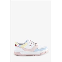 Tommy Hilfiger Low Cut Lace-Up White Sneakers