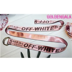 Ремень унисекс OFF-WHITE 3,5х135 см Р9 тип 4