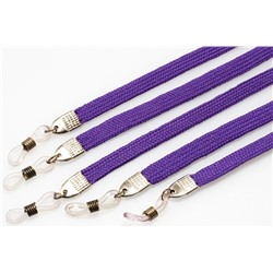 Шнурок-лента для очков фиолетовый (уп 12шт.)