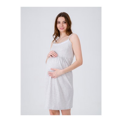Сорочка для беременных и кормящих Ж-8.1540 серый