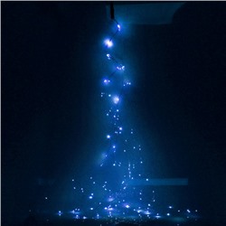 Гирлянда для дома "Волшебный хвост" 2,0 м, 8 нитей, 160 ламп, IP-40, Синий (постоянное свечение)