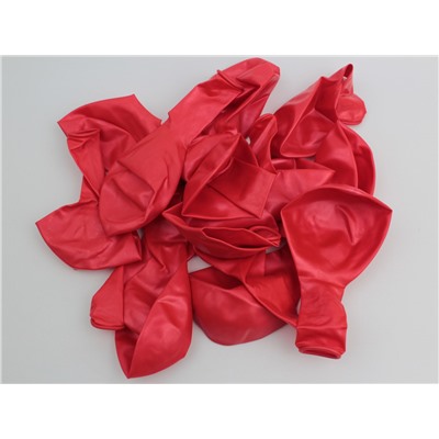 Воздушные шары для праздника №12 уп 100 шт красные