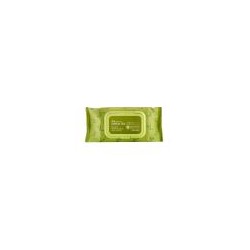 TONYMOLY THE CHOK CHOK GREEN TEA No-Wash Cleansing Tissue Салфетки для снятия макияжа с экстрактом з 100шт