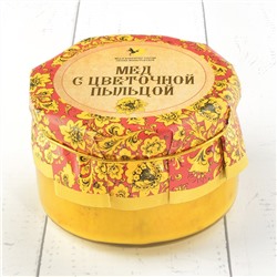 Крем-мёд с цветочной пыльцой "Русский стиль" 230 гр.