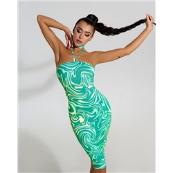 Платье Bona Fide: Bandeau Dress Summer Wave в интернет-магазине спортивной одежды Bona Fide