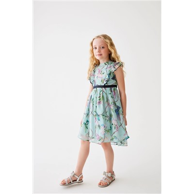 Baker by Ted Baker Mint Green Floral Dress