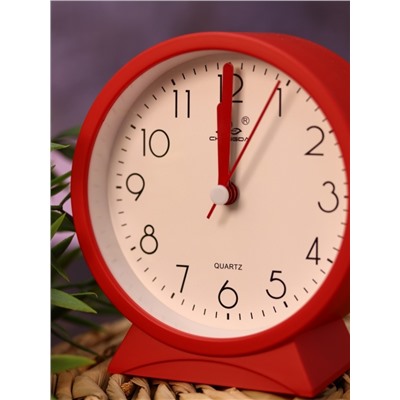 Часы-будильник «Morning mood», red