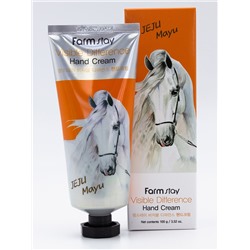 Farm Stay Visible Difference Hand Cream(100g) HORSE OIL