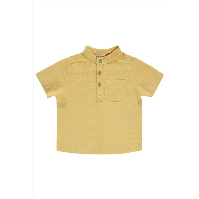 Рубашка для мальчика 2-5 лет Желтая 401403732Y31