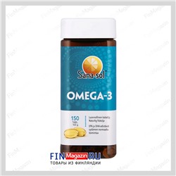 Рыбий жир Omega-3 Sana-sol (Омега-3) 150 капсул