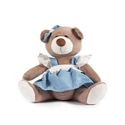 Bebelot Мягкая игрушка "Медведица в платье" (25,5 см)