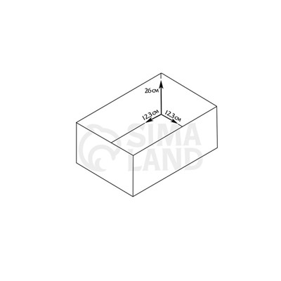 Кашпо деревянное 14×14×26 см "Фонарь Хай-тек Прованс", коричневый