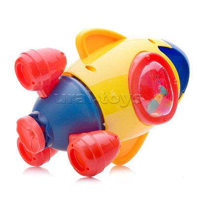 Игрушка для купания "Ракета с медузой" в коробке