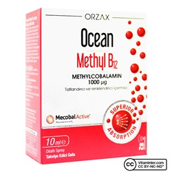 Ocean Methyl B12 1000 мкг 10 мл спрей