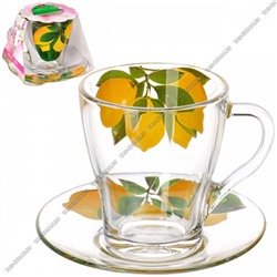 Чайная пара 2пр 200мл "Лимоны" (9)
