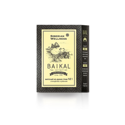 Фиточай из диких трав № 1 (Очищение и дренаж)  - Baikal Tea Collection 30 фильтр-пакетов
